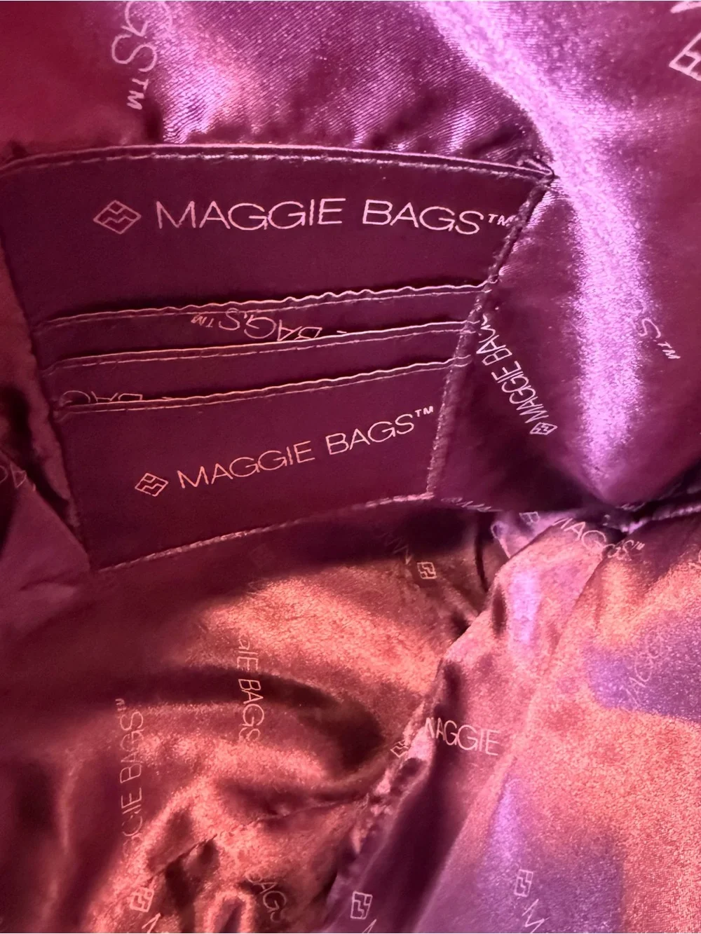 Maggie Bags Seatbelt Laptop Messenger Bag Deep Pink Woven Work Bag Travel Tote